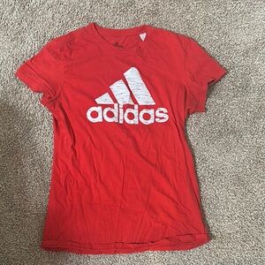 Adidas Red T-Shirt
